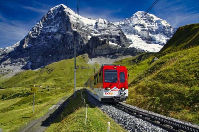 los alpes suizos en autocaravana