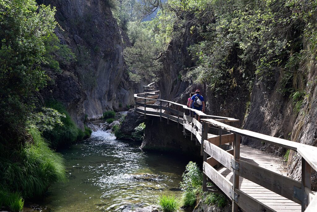 cerrada de elias - cazorla en autocaravana