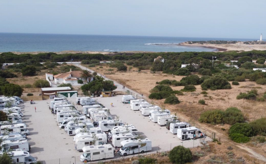 áreas de autocaravana en Andalucía