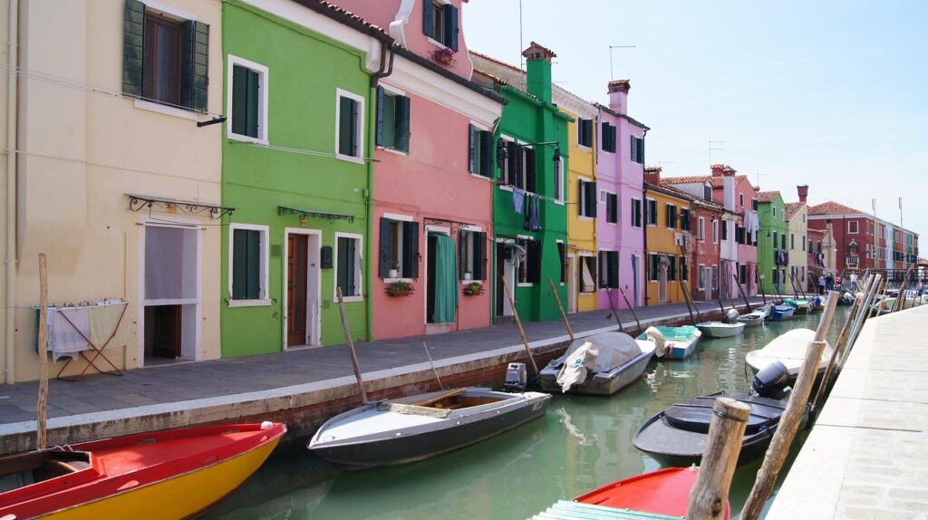 Venecia en autocaravana - Burano