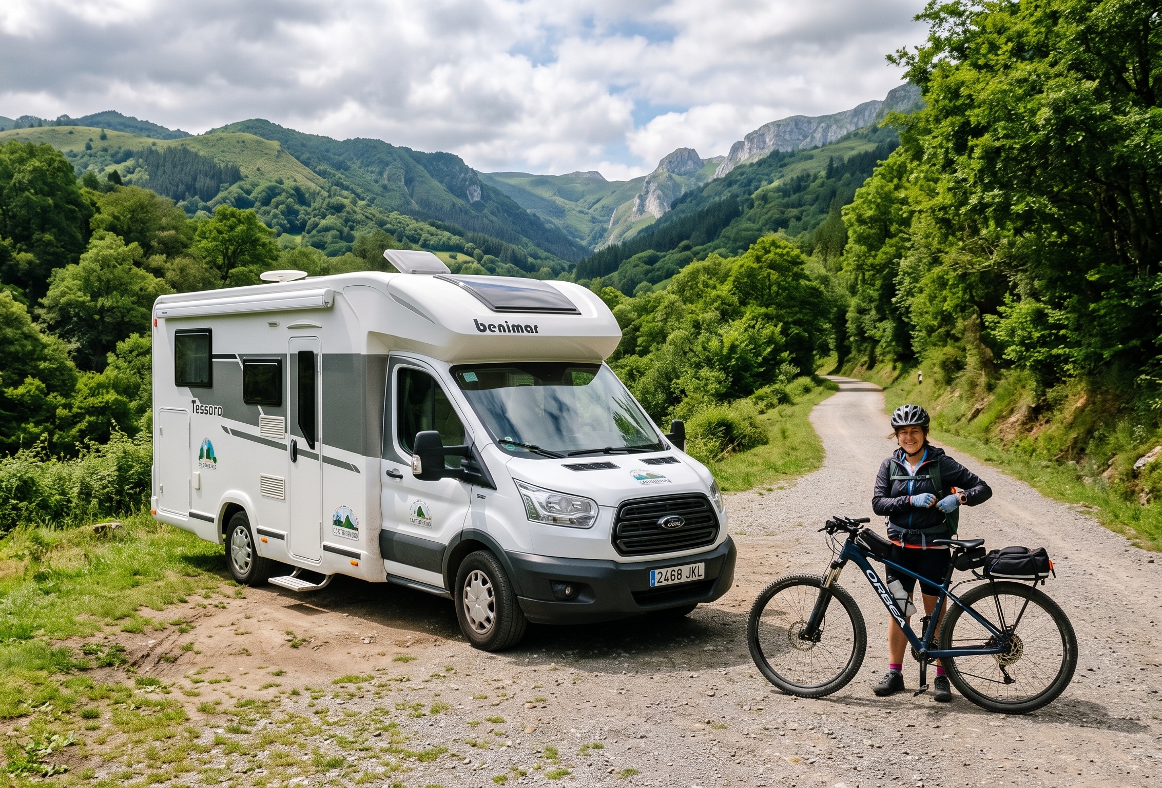 Rutas en bici en autocaravana Vías Verdes